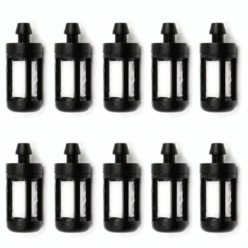 10 PCS Lawn Mower Fuel Filter for Stihl FS38 FS46 FS55 FS55R FS55RC
