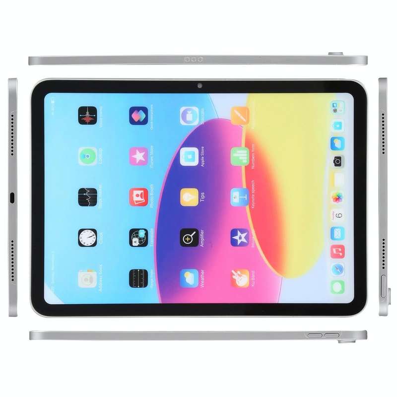 For iPad 10th Gen 10.9 2022 Color Screen Non-Working Fake Dummy Display Model (Silver)