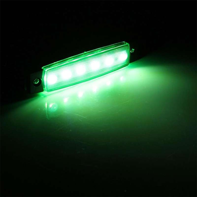 4 PCS 12V 6 SMD Auto Car Bus Truck Wagons External Side Marker Lights LED Trailer Indicator Light...