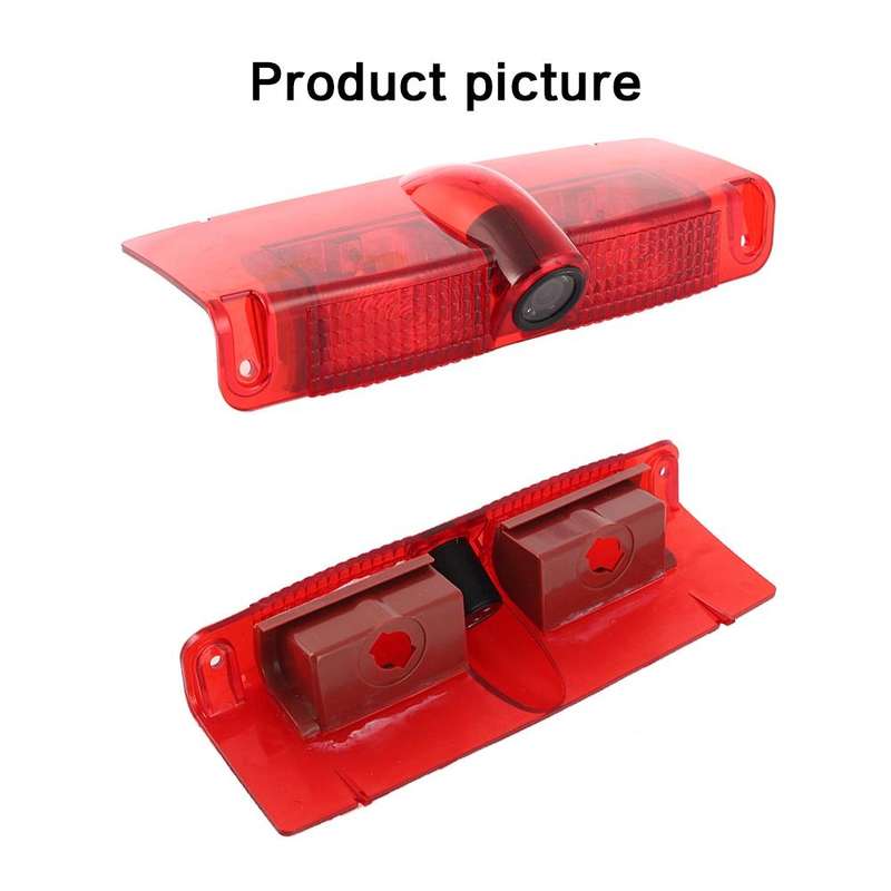 PZ478 Car Waterproof 170 Degree Brake Light View Camera + 7 inch Rearview Monitor for Chevrolet E...
