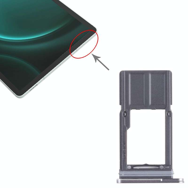 Micro SD Card Tray for Samsung Galaxy Tab S9 FE SM-X510 WiFi Edition (Grey)