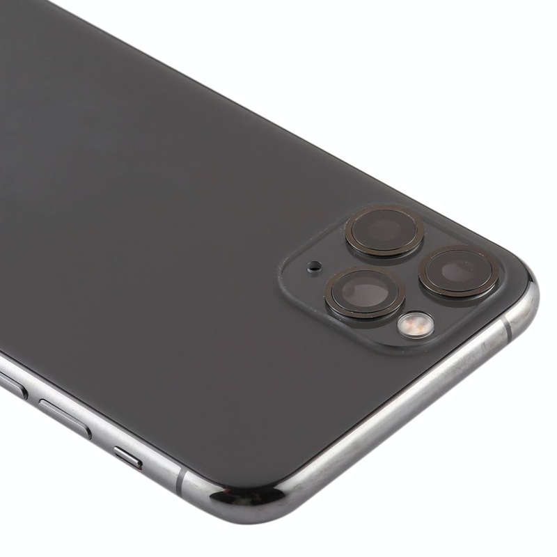 Battery Back Cover (with Side Keys & Card Tray & Power + Volume Flex Cable & Wireless Charging Mo...
