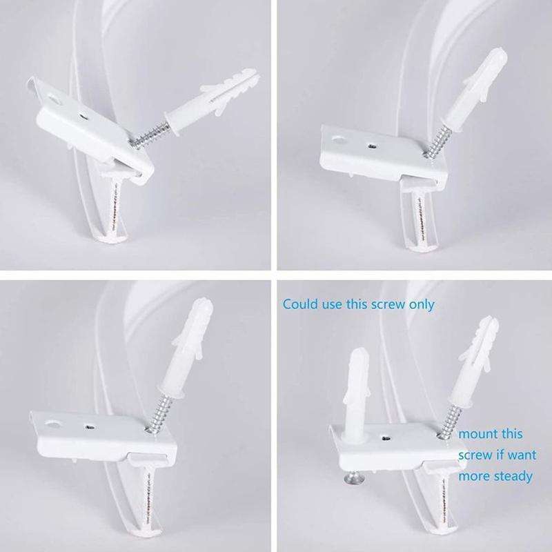 Model Steel Rail Bending Curtain Rail Flexible Guide Set, Size: 3m