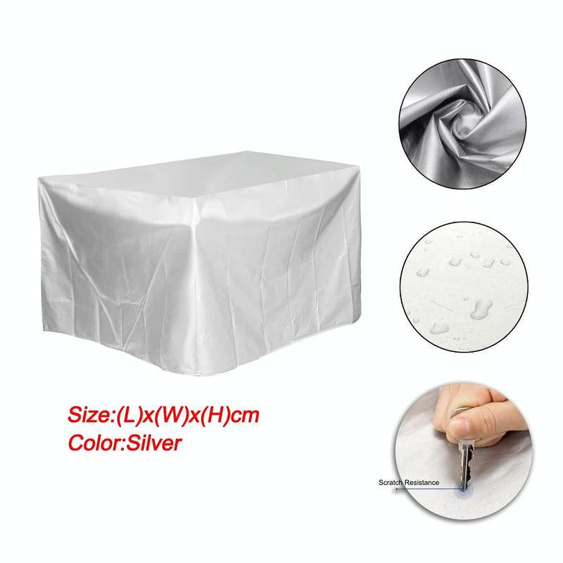 3D Printer Waterproof Cover Copier Dust Cover, Size: 50x40x30cm(Silver)