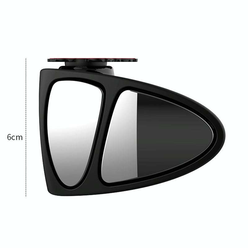 3R-146 3 in 1 Car Rearview Auxiliary Blind Spot Mirror Rear View 146 Front Wheel Mirror for Right...