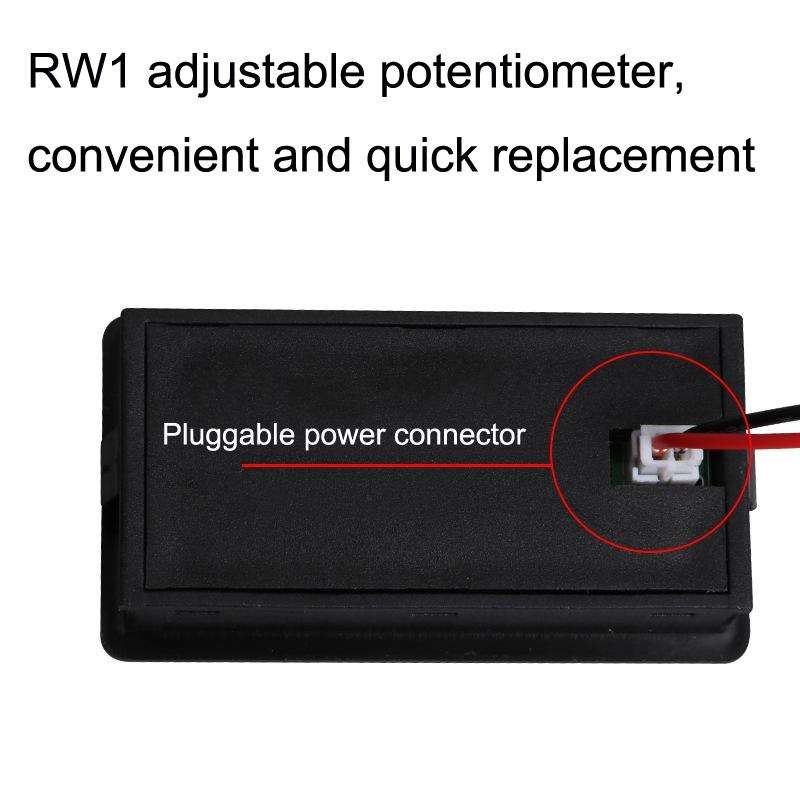 SUPNOVA LCD Color Screen DC Voltmeter Lithium Storage Battery Meter, Style: Ordinary Type