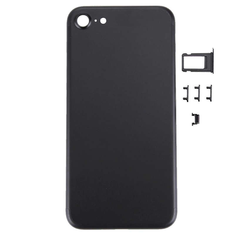 5 in 1 for iPhone 7 (Back Cover + Card Tray + Volume Control Key + Power Button + Mute Switch Vib...