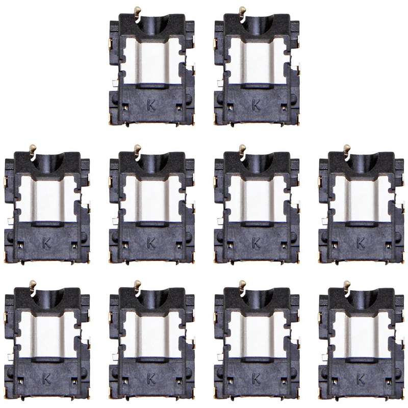 10 PCS Earphone Jack for Huawei Y6 Pro (2017)