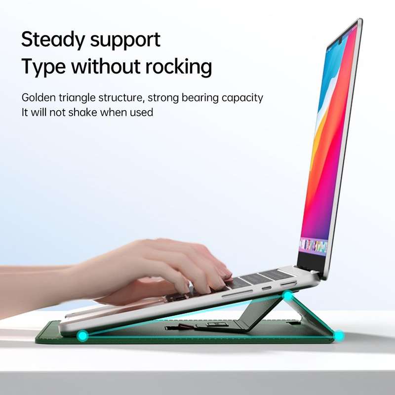 For 13/14 inch Envelope Holder Laptop Sleeve Bag with Accessories Bag(Grey)