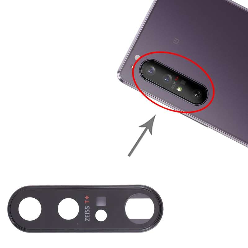 Original Camera Lens Cover for Sony Xperia 1 II(Black)