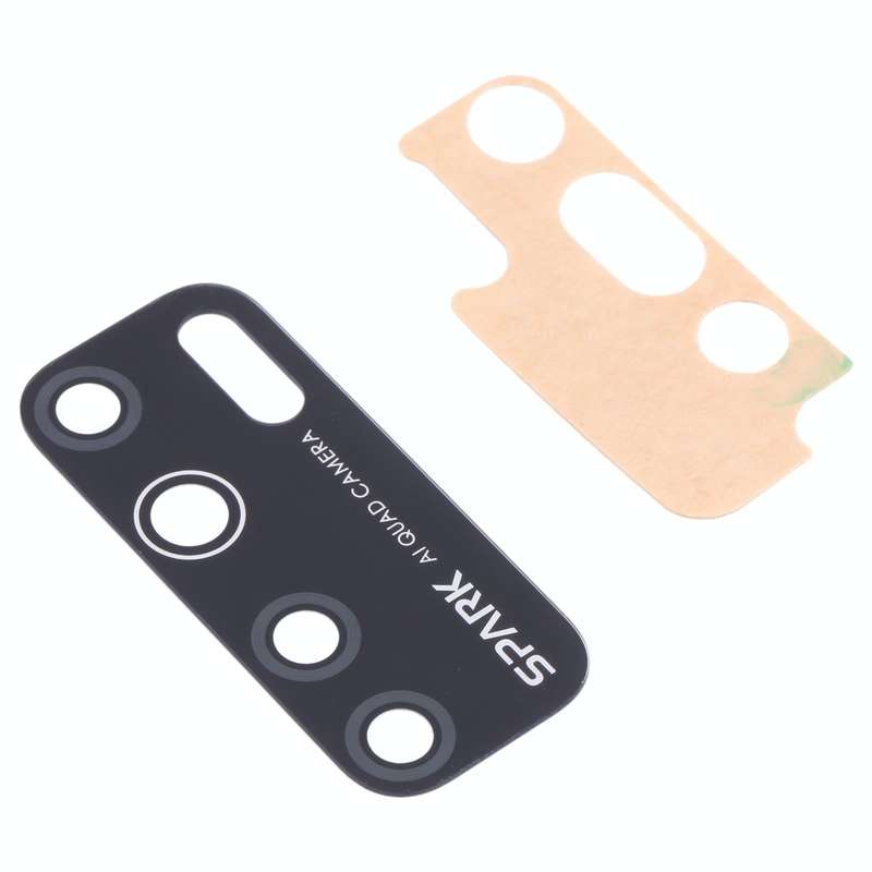 For Tecno Spark 5 / Spark 5 pro KE5, KD7 10pcs Back Camera Lens
