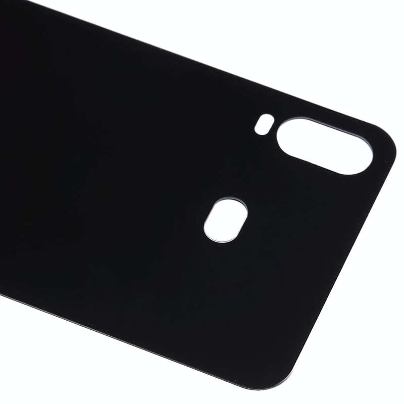 For Galaxy A6s Battery Back Cover (Black)