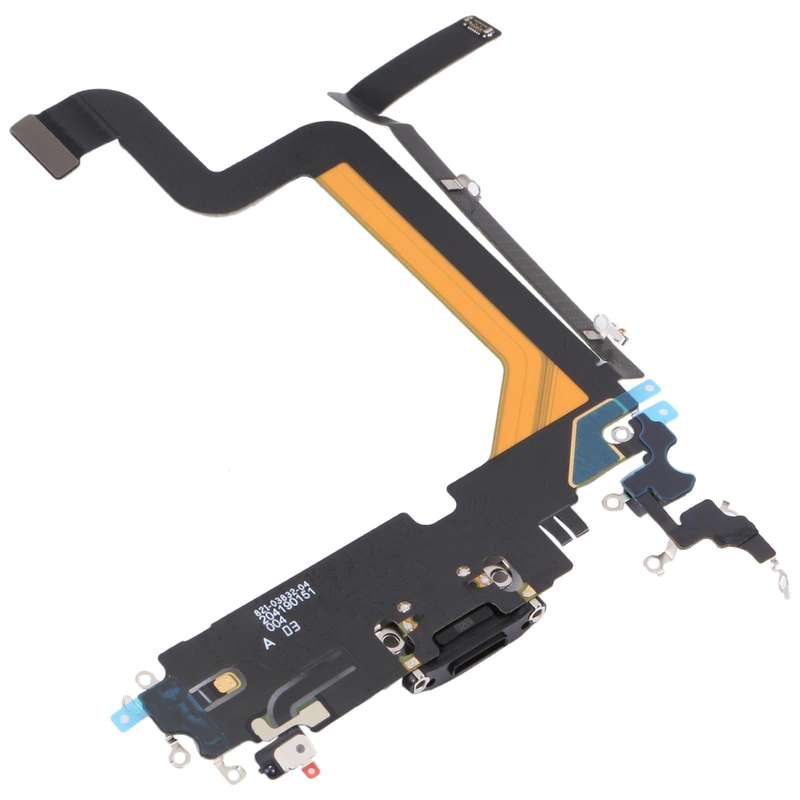 For iPhone 14 Pro Max Original Charging Port Flex Cable(Black)