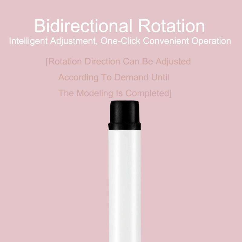 Automatic Curling Iron With Bi-Directional Rotating Ceramic Glaze Coating Hair Care, Plug: UK Plu...