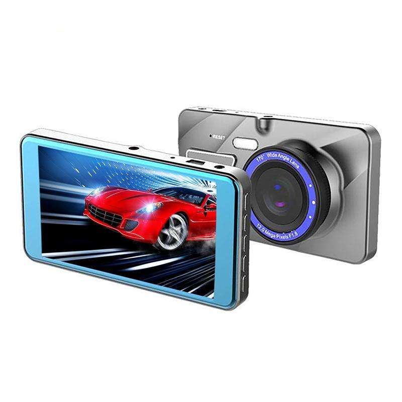 X96 4 inch 2.5D Full HD 1080P Multi-functional Smart Car Dual Lens Video Record Camera Support TF...