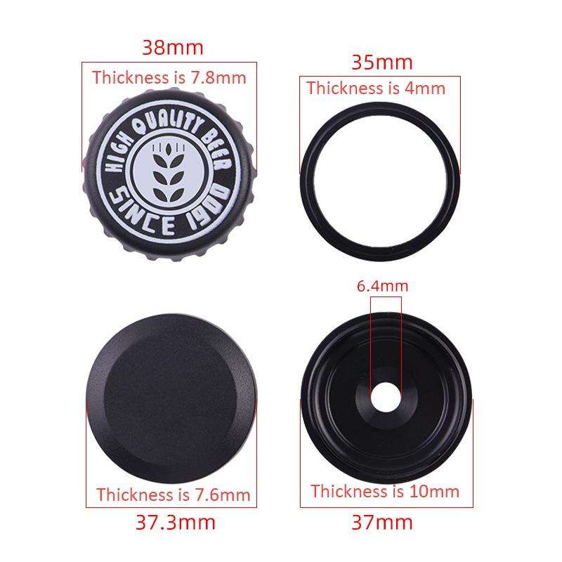 For AirTag Tracker Case Bicycle Hidden Headset Mount Anti-Theft Bike Locator Bracket Holder, Styl...