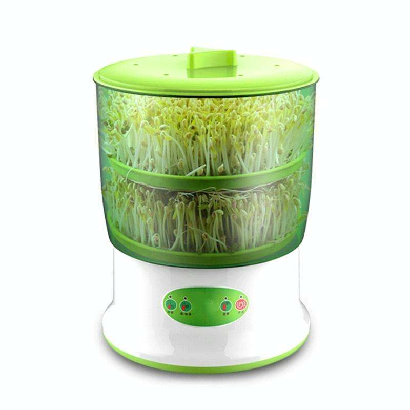 Intelligent Bean Sprouts Maker Household Upgrade Large Capacity Thermostat Green Seeds Growing Au...