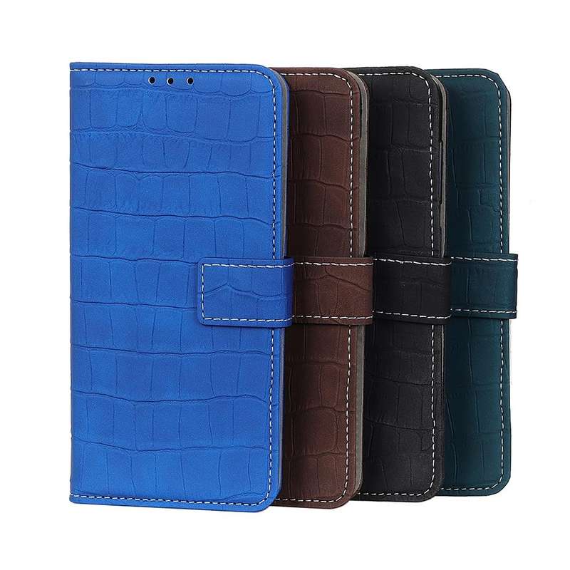 For Galaxy A71 5G Crocodile Texture Horizontal Flip Leather Case with Holder & Card Slots & Walle...