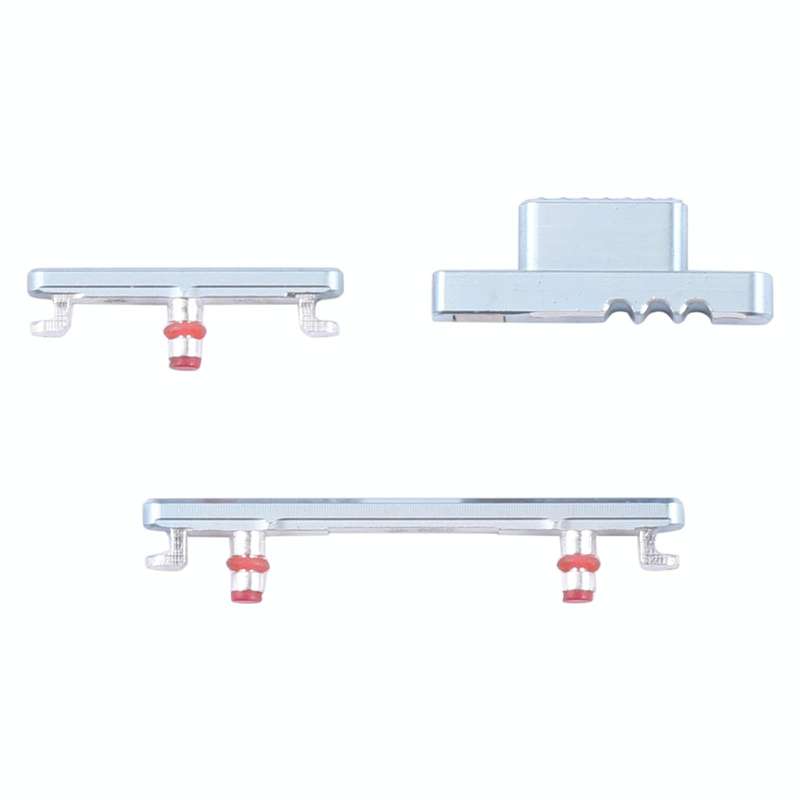 For OnePlus 8T Power Button + Volume Control Button(Silver)