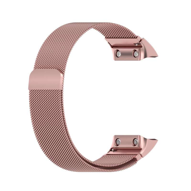 For Garmin Forerunner 35 / 30 Milanese Watch Band(Rose Pink)