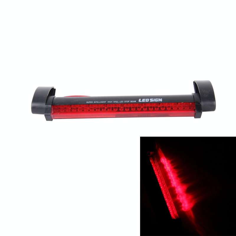 24 LEDs Red Light Car Third Brake Light, DC 12V Cable Length: 80cm