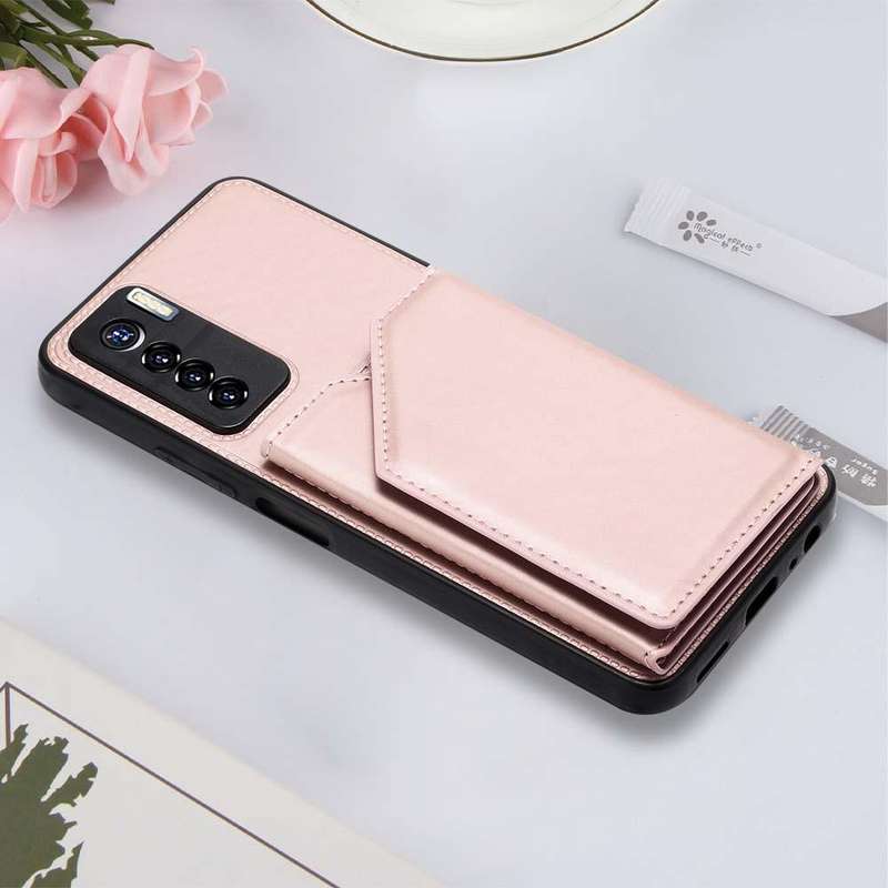 For Tecno Camon 17 Pro Skin Feel PU + TPU + PC Phone Case(Rose Gold)