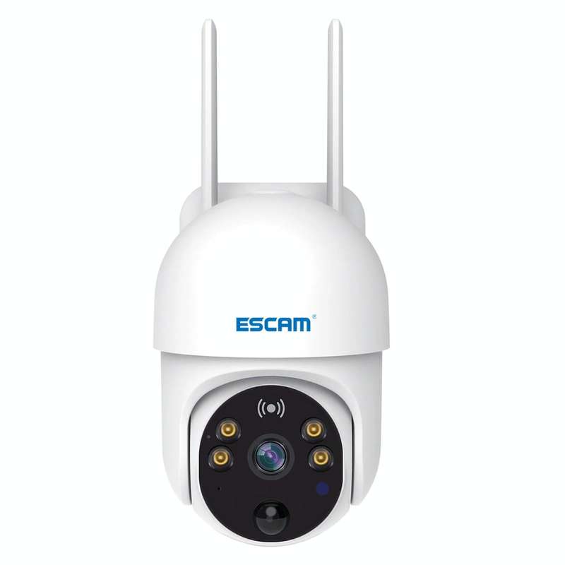 ESCAM QF255 2.0 Million Pixels 1080P HD WiFi Solar Camera, Support Two-way Voice & PIR Motion Det...