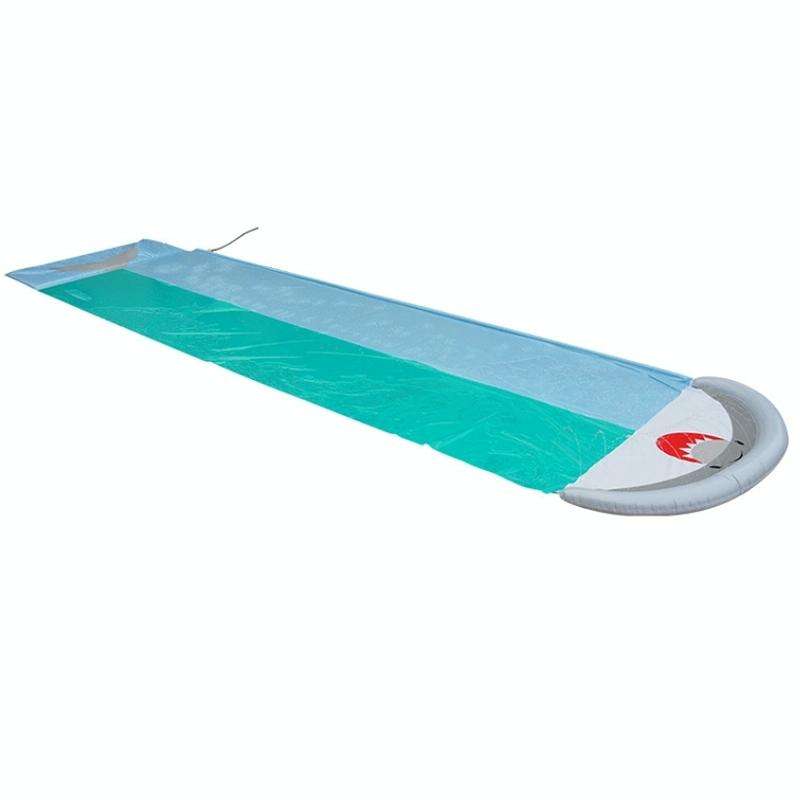 Double Children Water Slide Lawn Spray Pad(Whale)