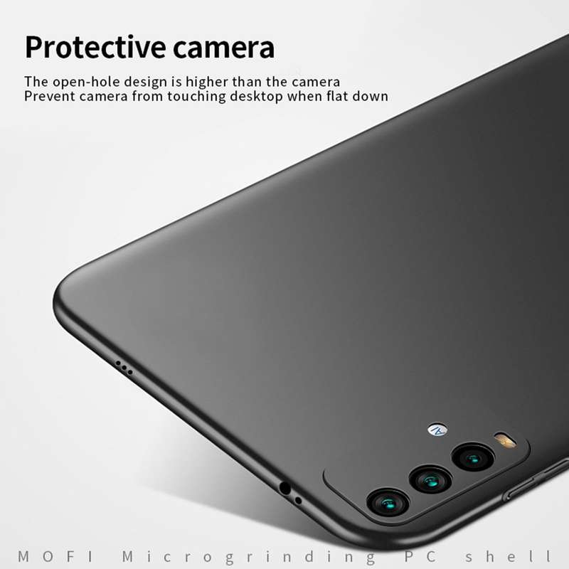 For Xiaomi Redmi 9T / Note9 4G / 9 Power MOFI Frosted PC Ultra-thin Hard Case(Black)