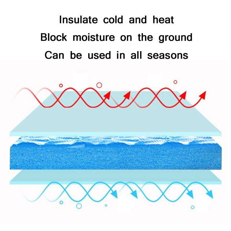 10 PCS Household Children Bedroom Stitching Leaf Pattern Thick Foam Crawling Mat, Size: 30x1.0cm(...