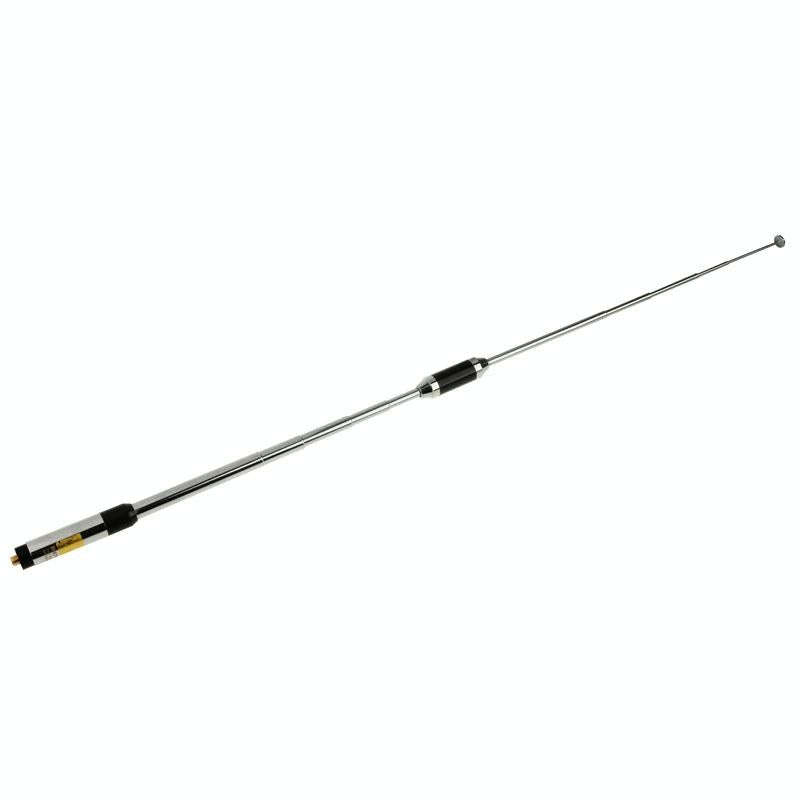 RH770 Dual Band 144/430MHz High Gain SMA-F Telescopic Handheld Radio Antenna for Walkie Talkie, A...