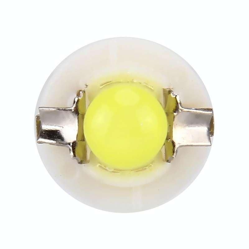 10 PCS 0.4W B8.5 Wedge Instrument Panel COB LED Light Dashboard Gauge Cluster Indicator Lamp Bulb...