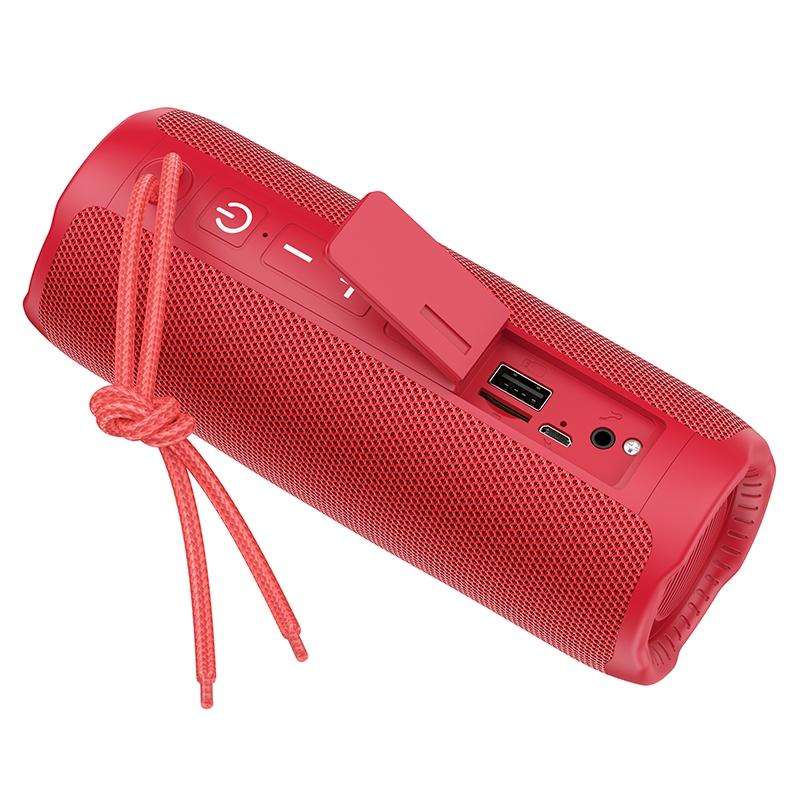 hoco HC16 Vocal Outdoor Bluetooth 5.3 Speaker Support TF Card / AUX / FM(Black)