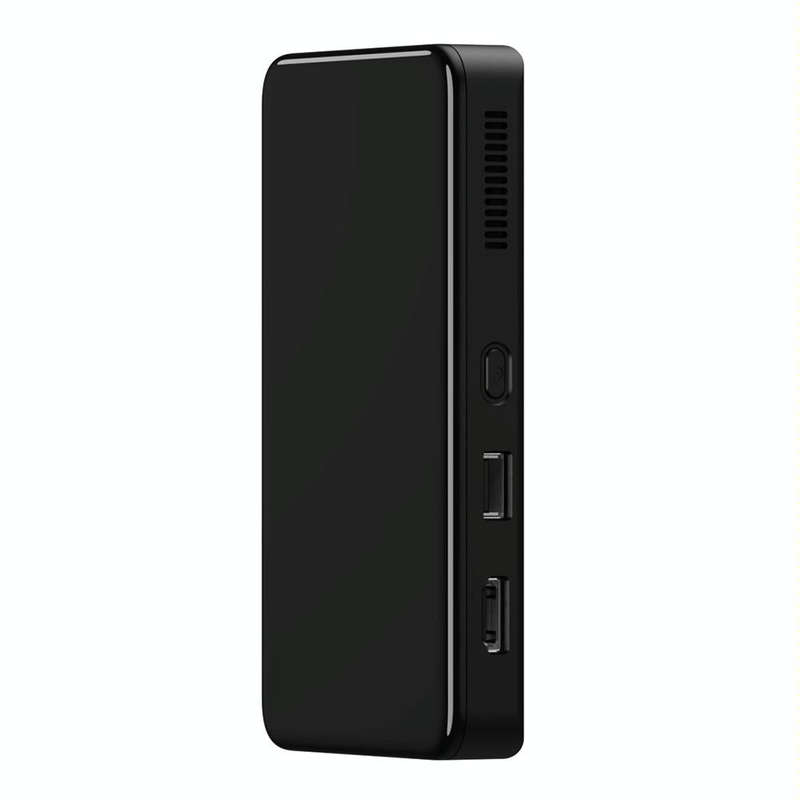 S90 DLP Android 9.0 1GB+8GB 4K Mini WiFi Smart Projector, Power Plug:AU Plug(Black)