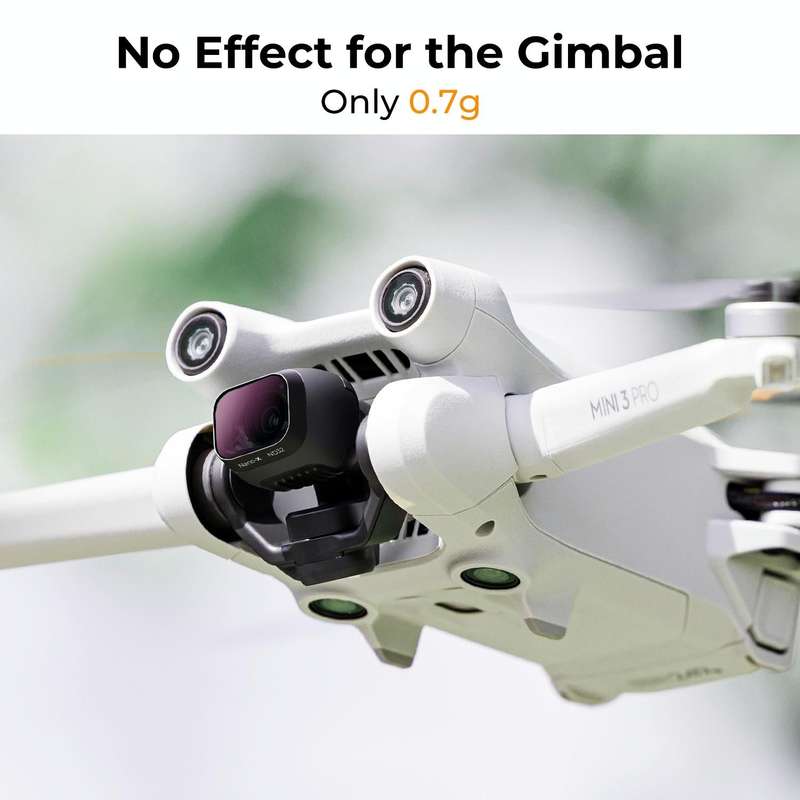 For DJI Mini 3 Pro K&F CONCEPT KF01.2039 ND32 5-stops Adjusting Light Reduction Filter