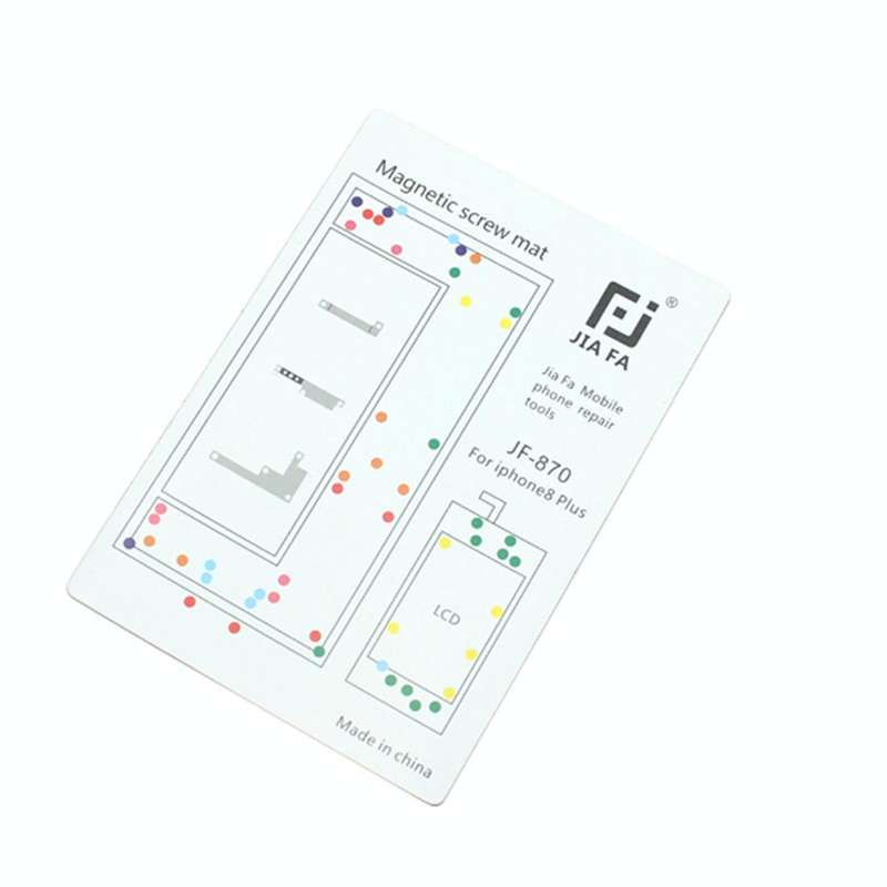 JIAFA Magnetic Screws Mat for iPhone 8 Plus