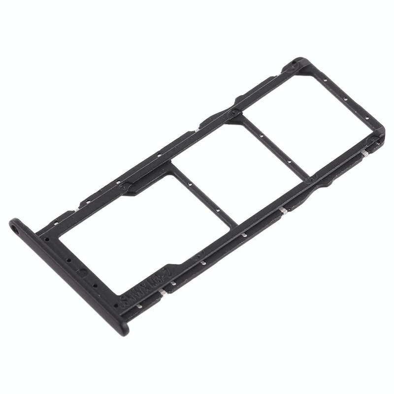 SIM Card Tray + Micro SD Card Tray for Huawei Honor 8X (Black)