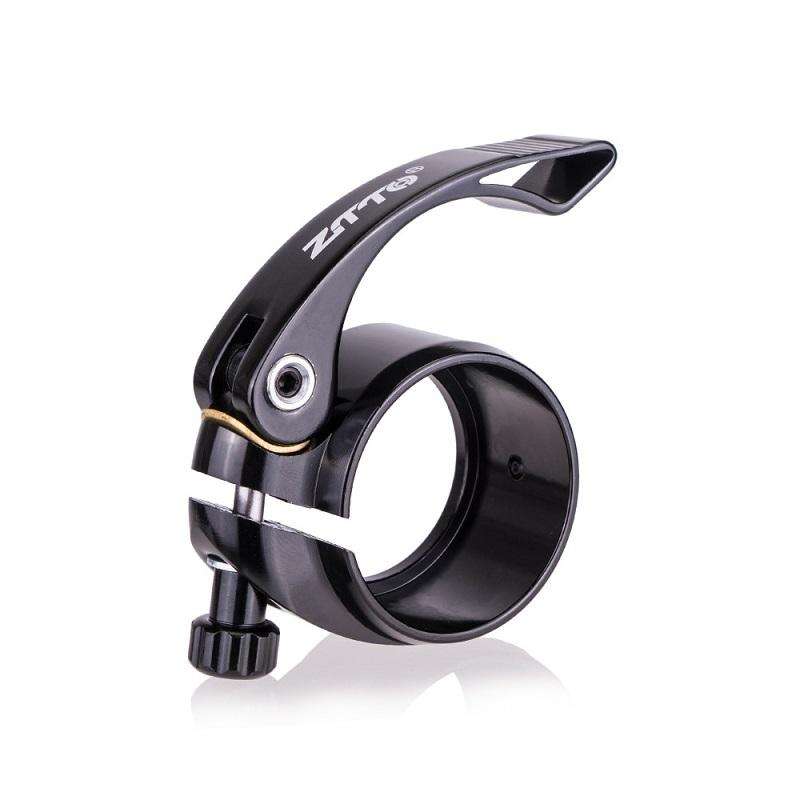 ZTTO Folding Bicycle Seatpost Clamp Retrofit Accessories, Color: 39.8mm (Black)
