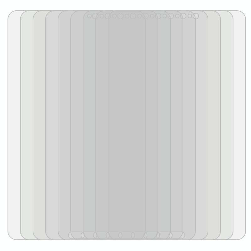 For Samsung Galaxy Tab A 10.1 (2016) / T580 50 PCS Matte Paperfeel Screen Protector