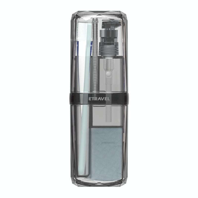 2 in 1 Traveling Wash Set Multi-function Travel Wash Cup Toothpaste Toothbrush Split Bottle Stora...