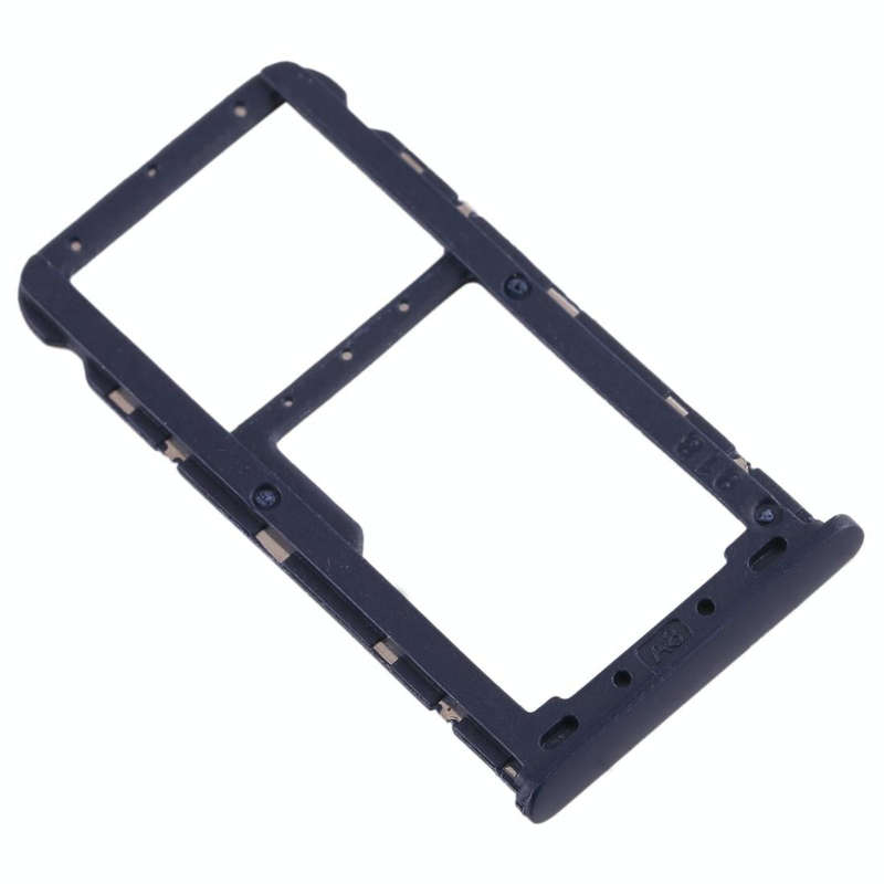For Meizu M6T SIM Card Tray + SIM / Micro SD Card Tray (Blue)