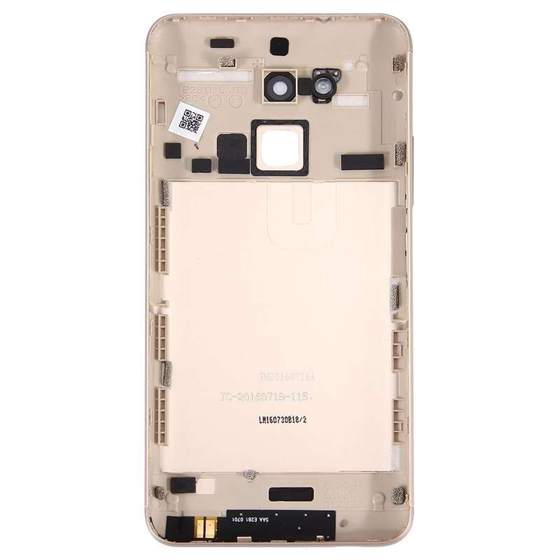 Aluminium Alloy Back Battery Cover for ASUS ZenFone 3 Max / ZC520TL(Gold)