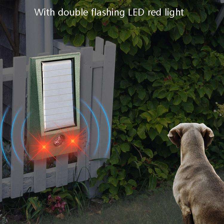Ultrasonic Mouse Repeller Solar Outdoor Animal Repeller(Dark Green)