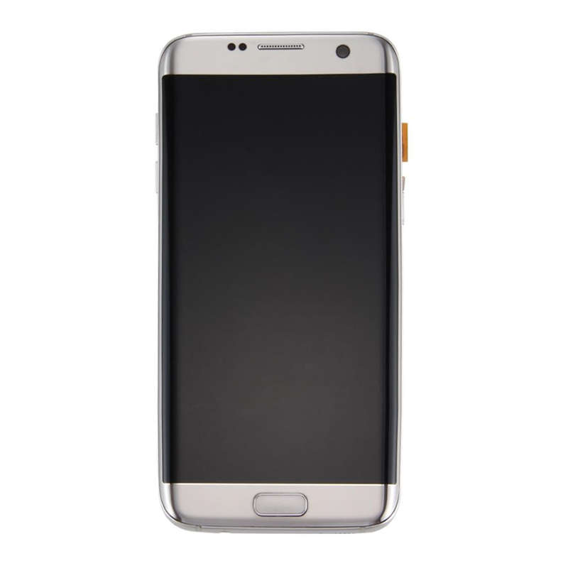 Original LCD Screen and Digitizer Full Assembly with Frame & Charging Port Board & Volume Button ...