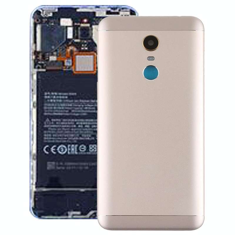 Back Cover with Camera Lens & Side Keys for Xiaomi Redmi 5 Plus(Gold)