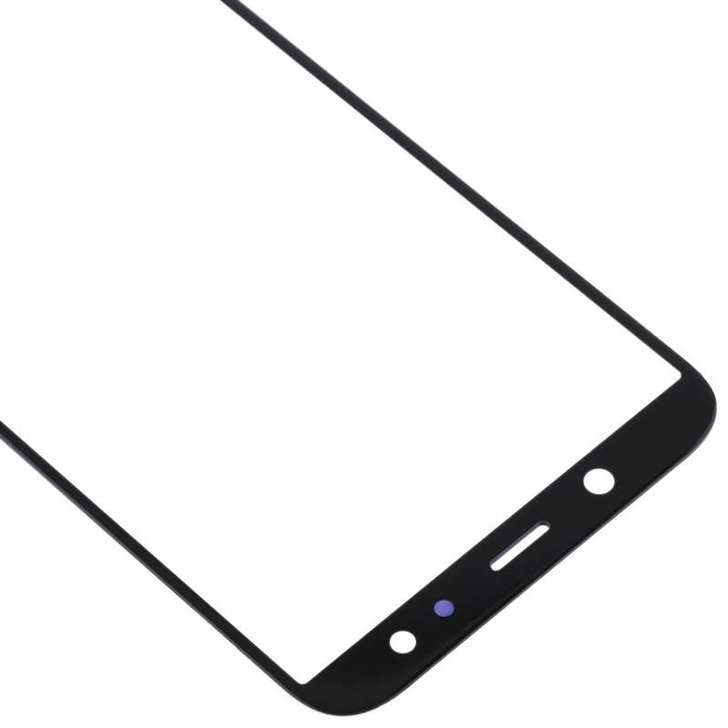 For Samsung Galaxy A6 (2018)  10pcs Front Screen Outer Glass Lens (Black)