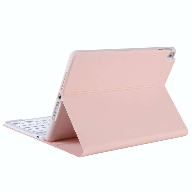 T098B Integrated Ultra-thin Candy Colors Bluetooth Keyboard Tablet Case for iPad Air 4 10.9 inch ...
