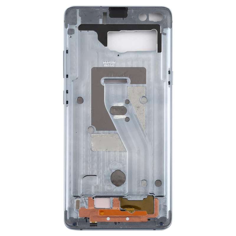 For Galaxy S10 5G  Middle Frame Bezel Plate with Side Keys (Grey)