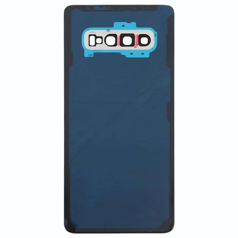 For Galaxy S10+ Battery Back Cover with Camera Lens (White)