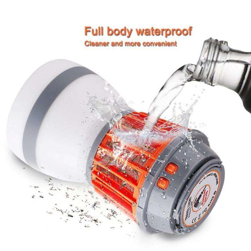 IP67 Waterproof LED Mosquito Killer Night Lamp Rechargeable Outdoor Travel Insects Flies Pest Kil...